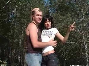 Naked Forest Nymph Fucking In The Woods